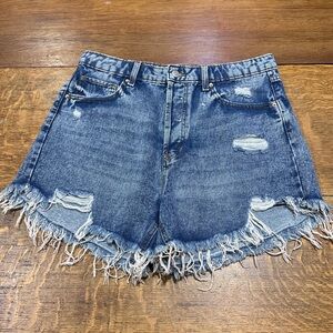 Wild Fable NWT‎ highest rise Jean shorts sz 14